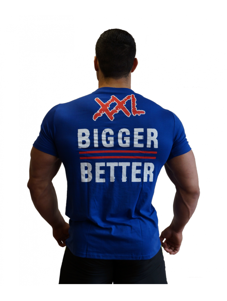 XXL T-Shirt V-neck Bigger is Better